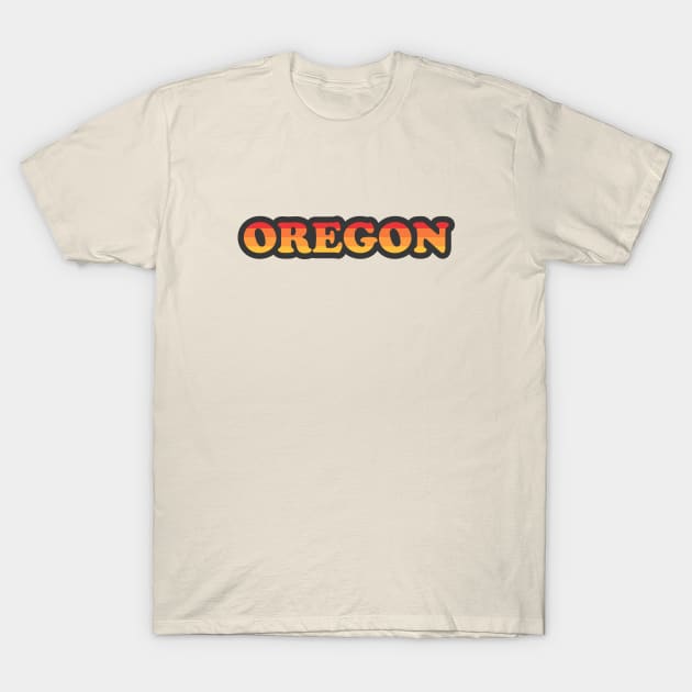 Oregon T-Shirt by happysquatch